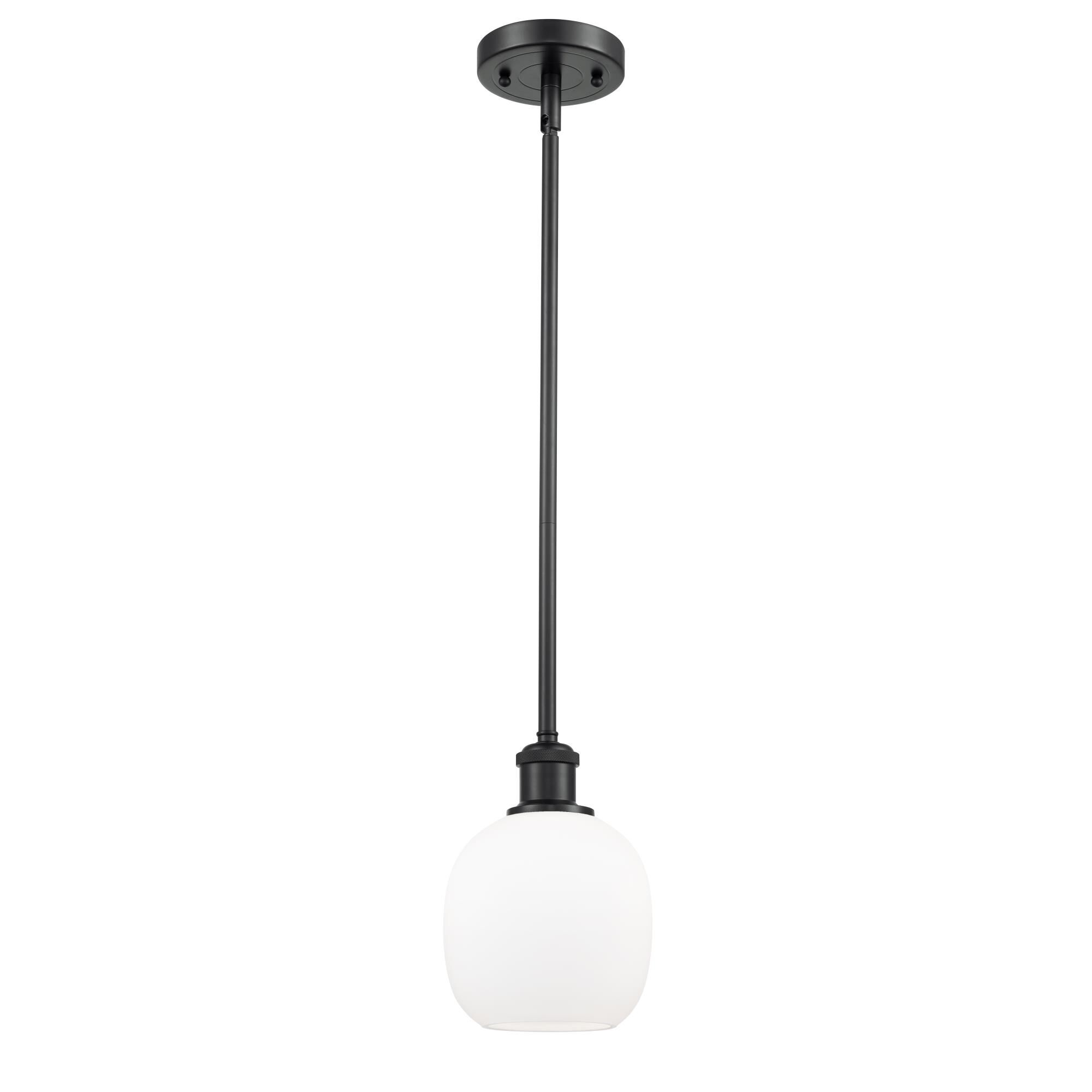 Shown in Matte Black finish and Matte White - Sphere glass