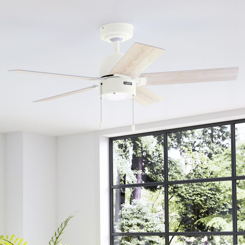 Erling 44 Inch Ceiling Fan with Light Kit by Hunter Fan