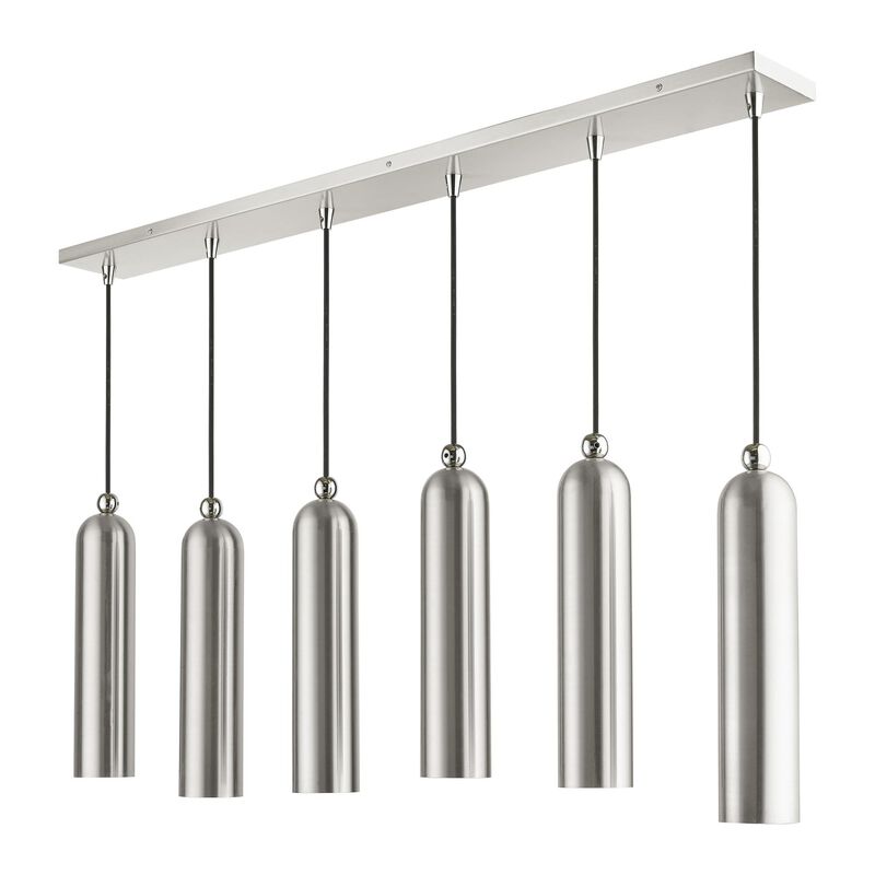 Ardmore 44 Inch 6 Light Linear Suspension Light by Livex Lighting