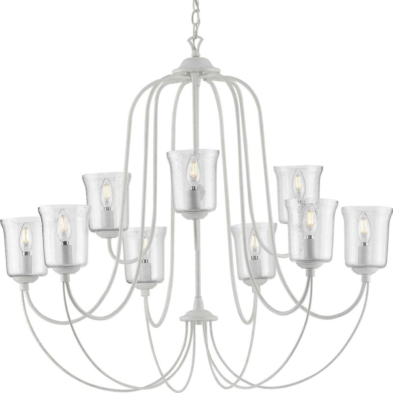 Bowman 37 Inch 9 Light Chandelier by Progress Lighting