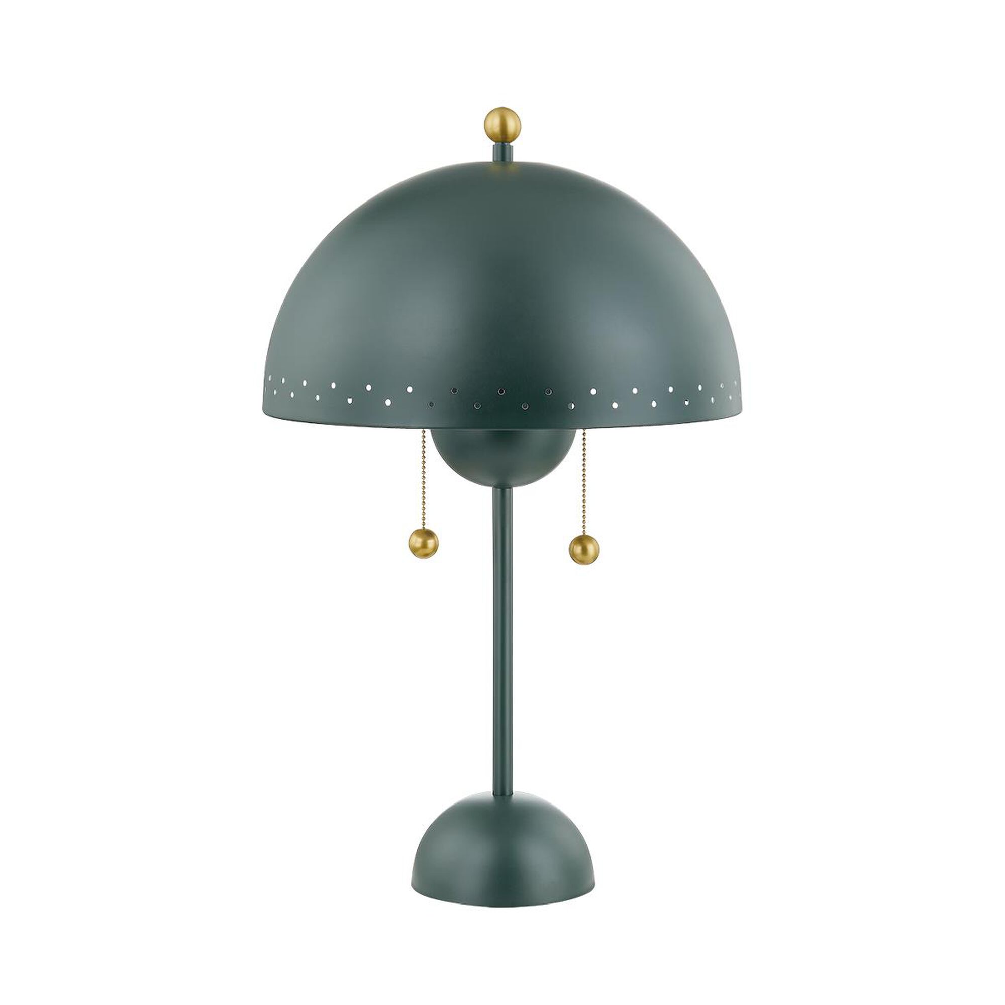 Shown in Aged Brass/Soft Studio Green finish