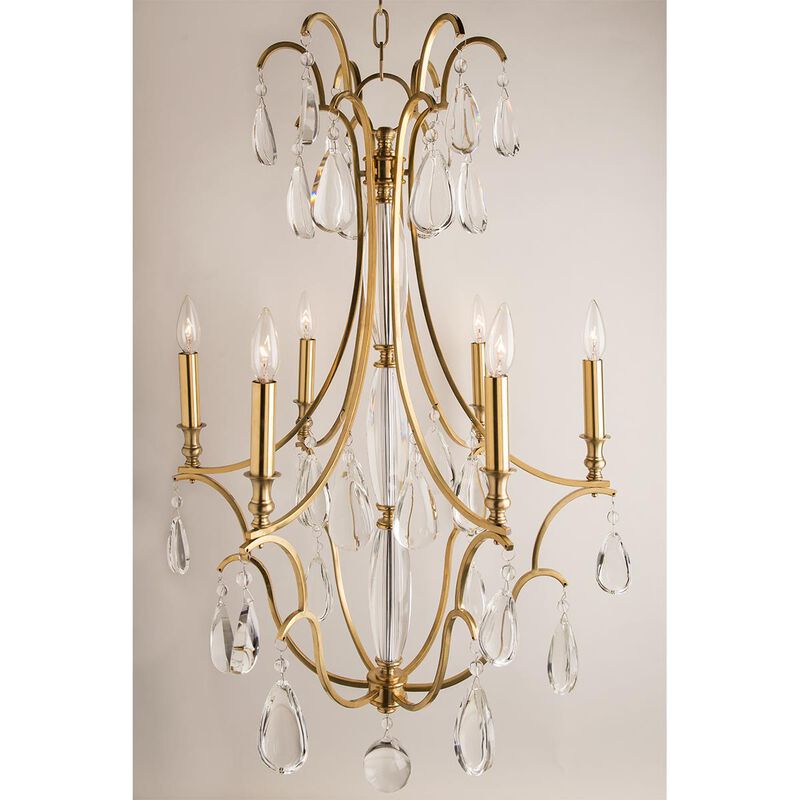 Crawford 24.25 Inch Chandelier by Hudson Valley Lighting