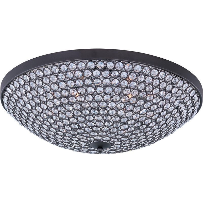 Glimmer 19 Inch 6 Light Flush Mount by Maxim Lighting