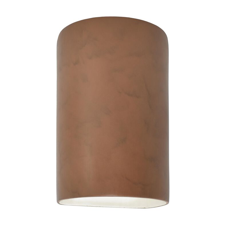 Ambiance 9 Inch Tall Outdoor Wall Light by Justice Design Group