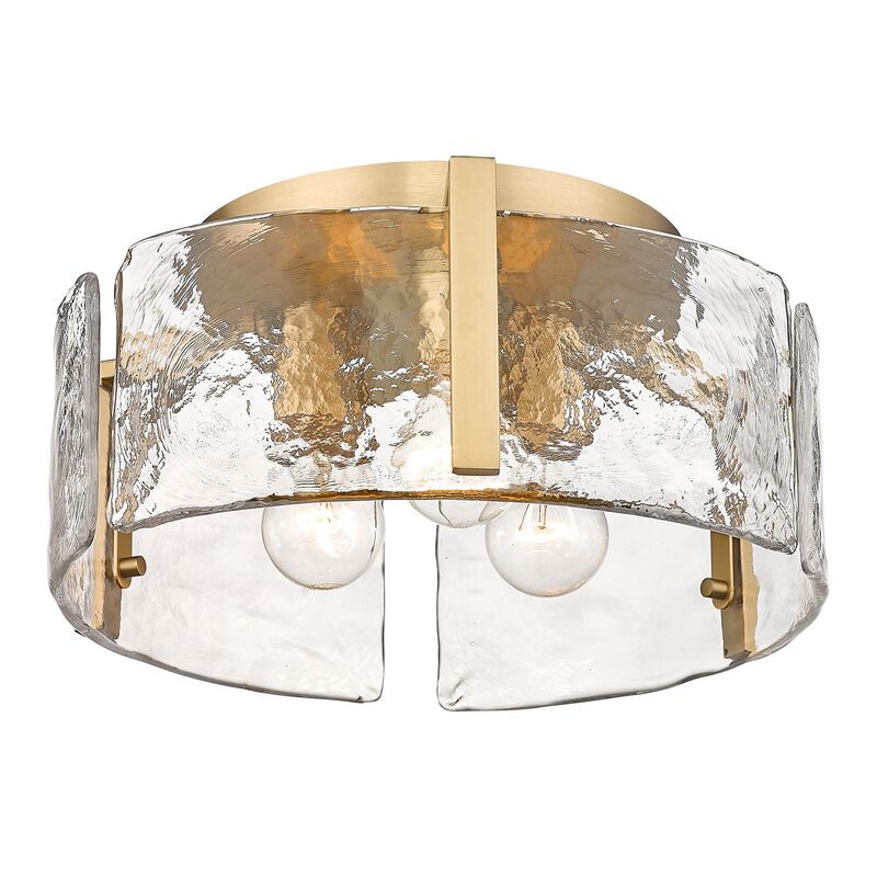 Aenon Flush Mount by Golden Lighting