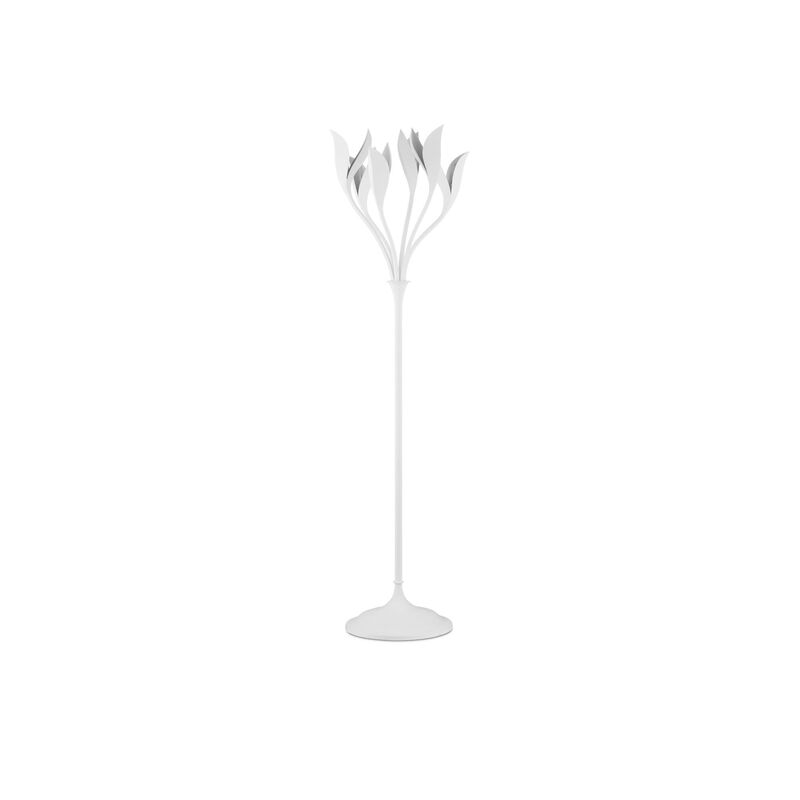 Snowflower Floor Lamp by Currey and Company