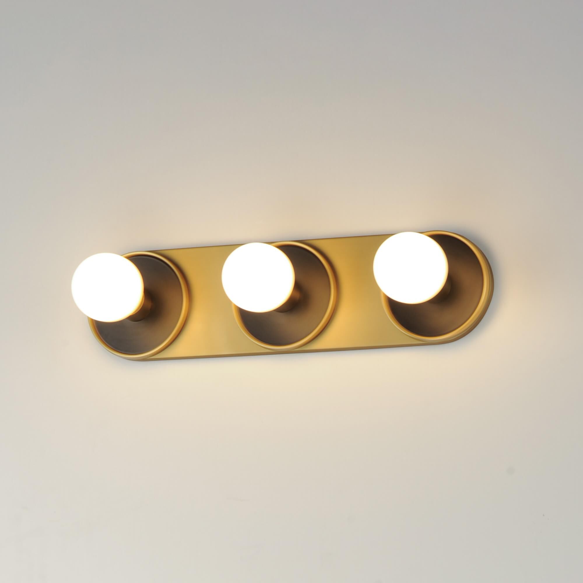 Shown in Black / Natural Aged Brass finish