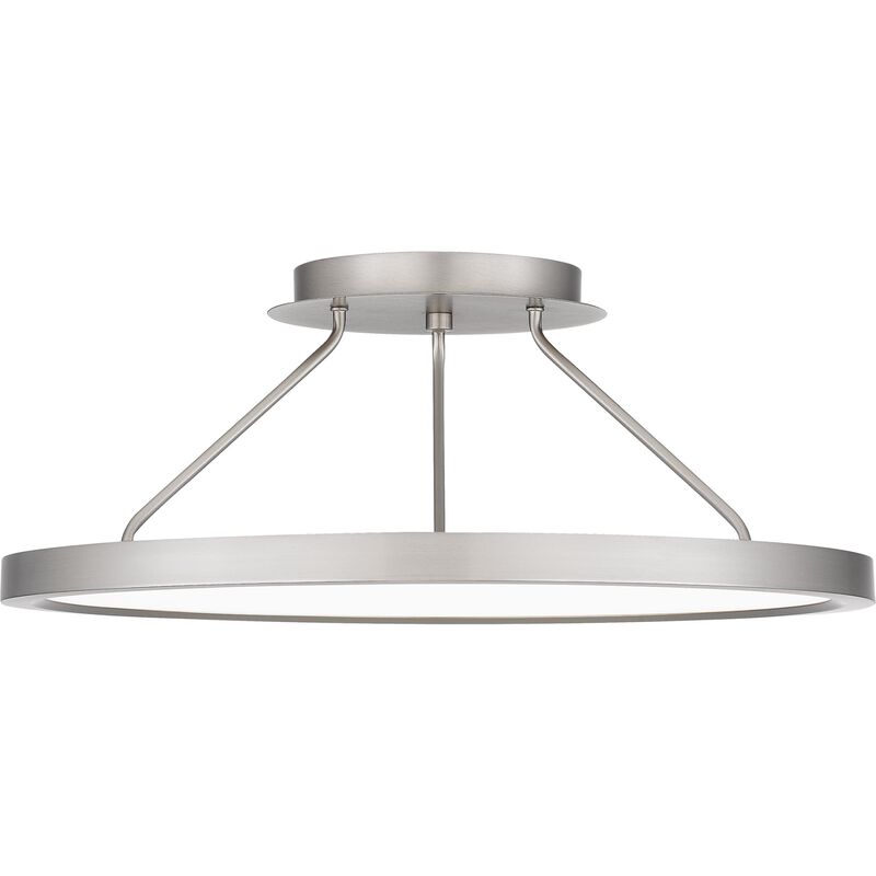 Outskirts 20 Inch 1 Light LED Semi Flush Mount by Quoizel