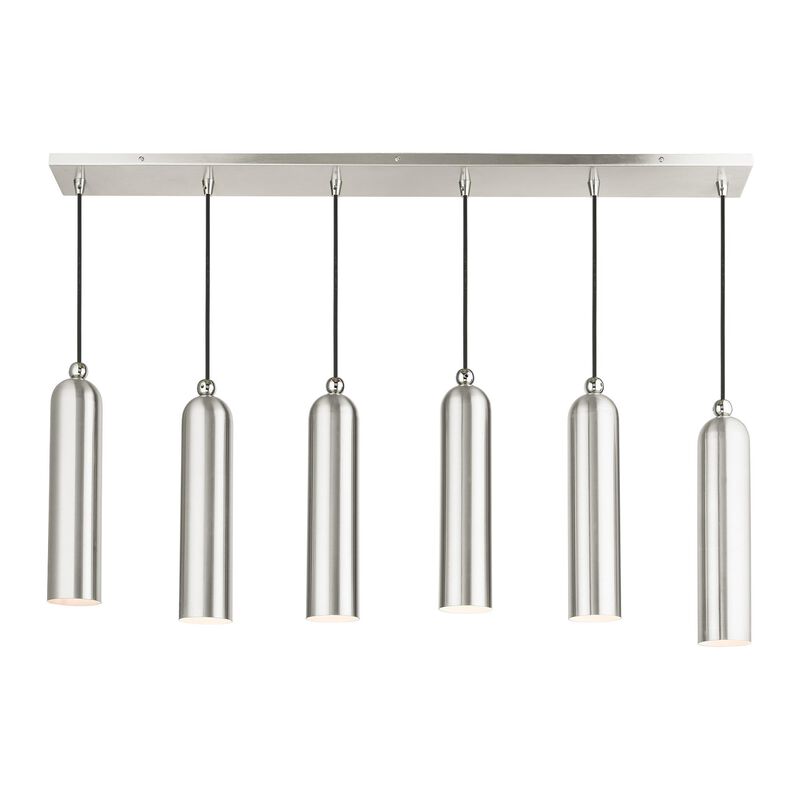 Ardmore 44 Inch 6 Light Linear Suspension Light by Livex Lighting