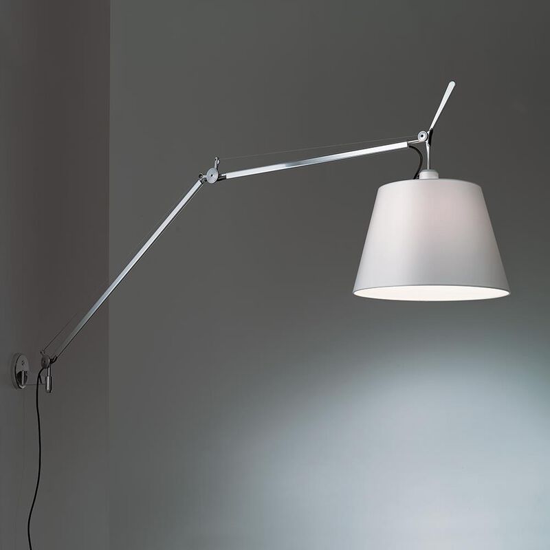 Michele De Lucchi, Giancarlo Fassina Tolomeo Wall Swing Lamp by Artemide