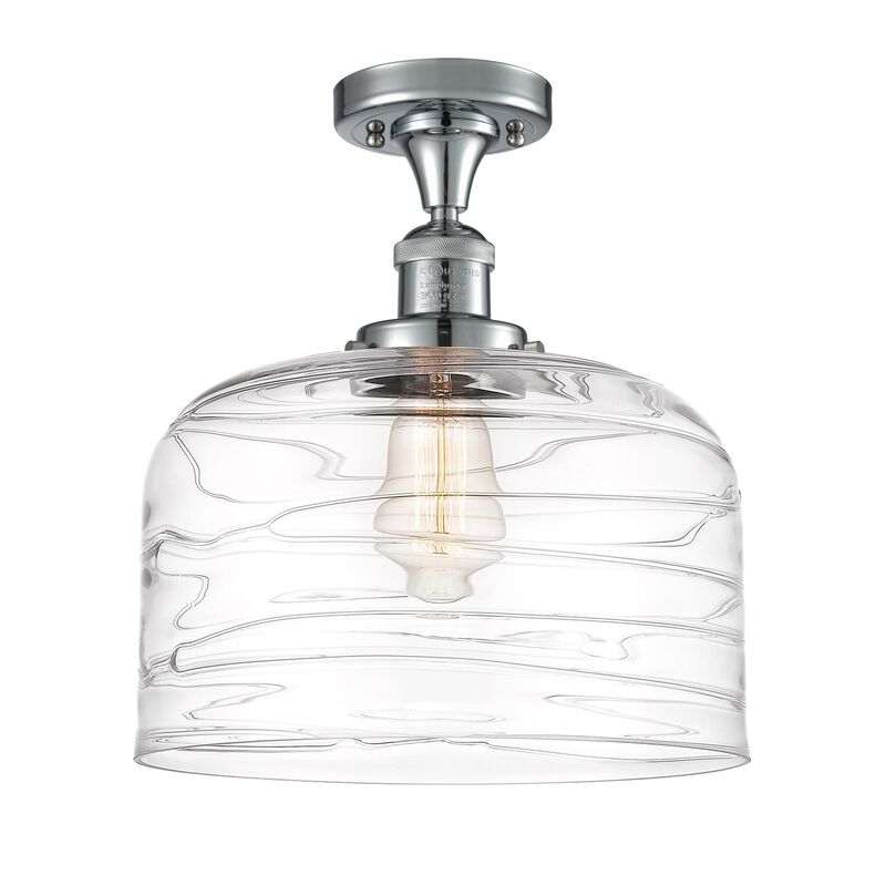 Bruno Marashlian Bell 12 Inch 1 Light Semi Flush Mount by Innovations Lighting