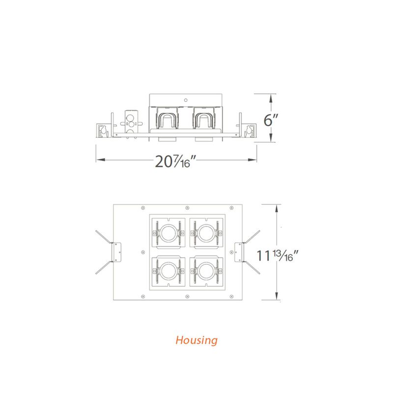 20 Inch LED Remodel Housing by WAC Lighting