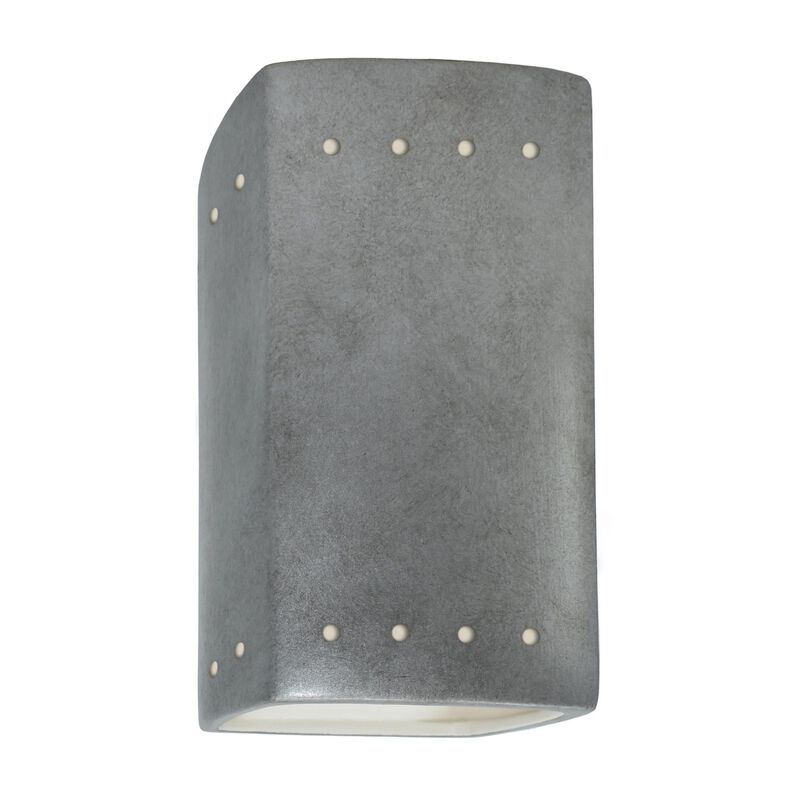 Ambiance 9 Inch Tall Outdoor Wall Light by Justice Design Group