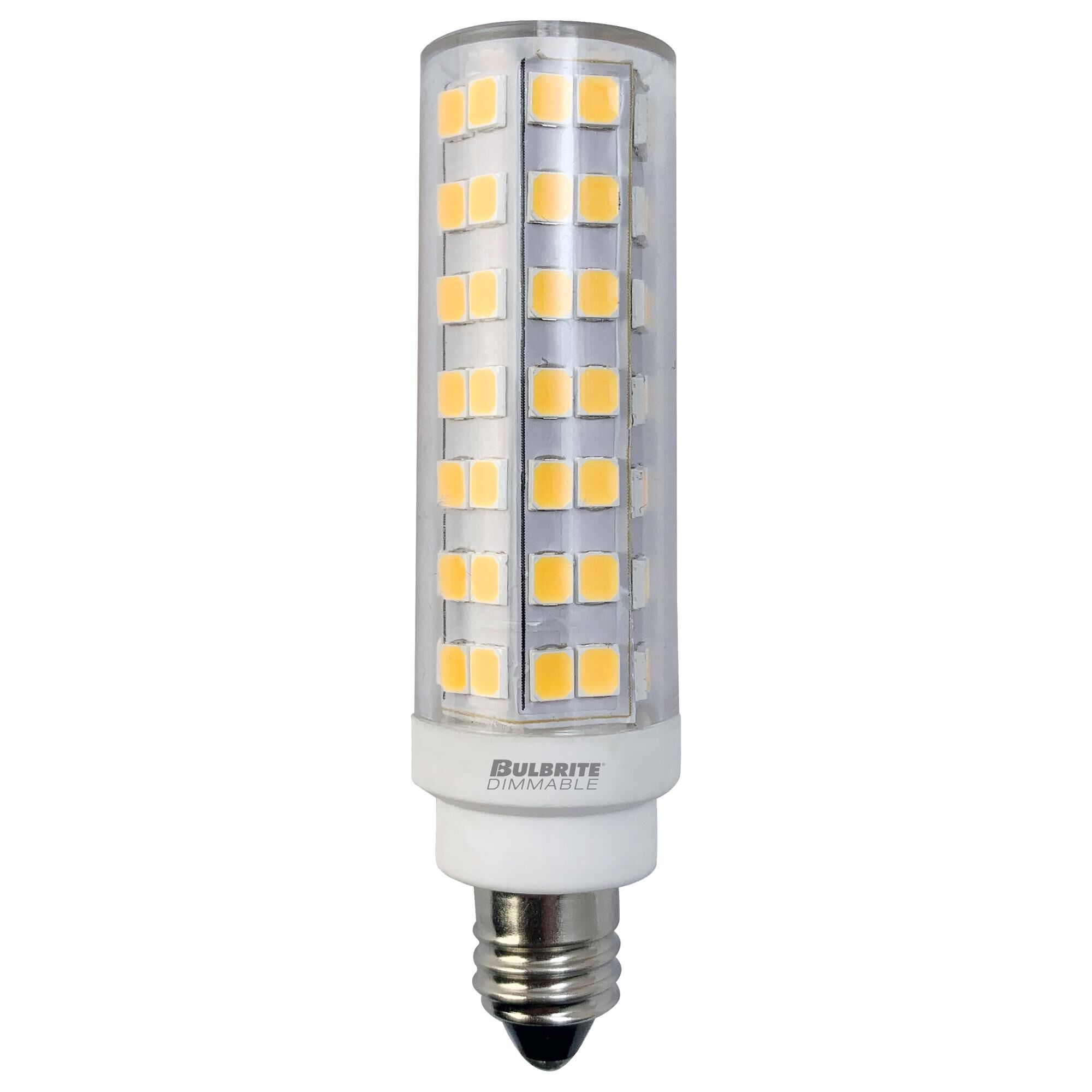 Photos - Light Bulb Bulbrite Dimmable 6.50 Watt 2700K T6 LED  - LED6E12/27K/120/D-2P