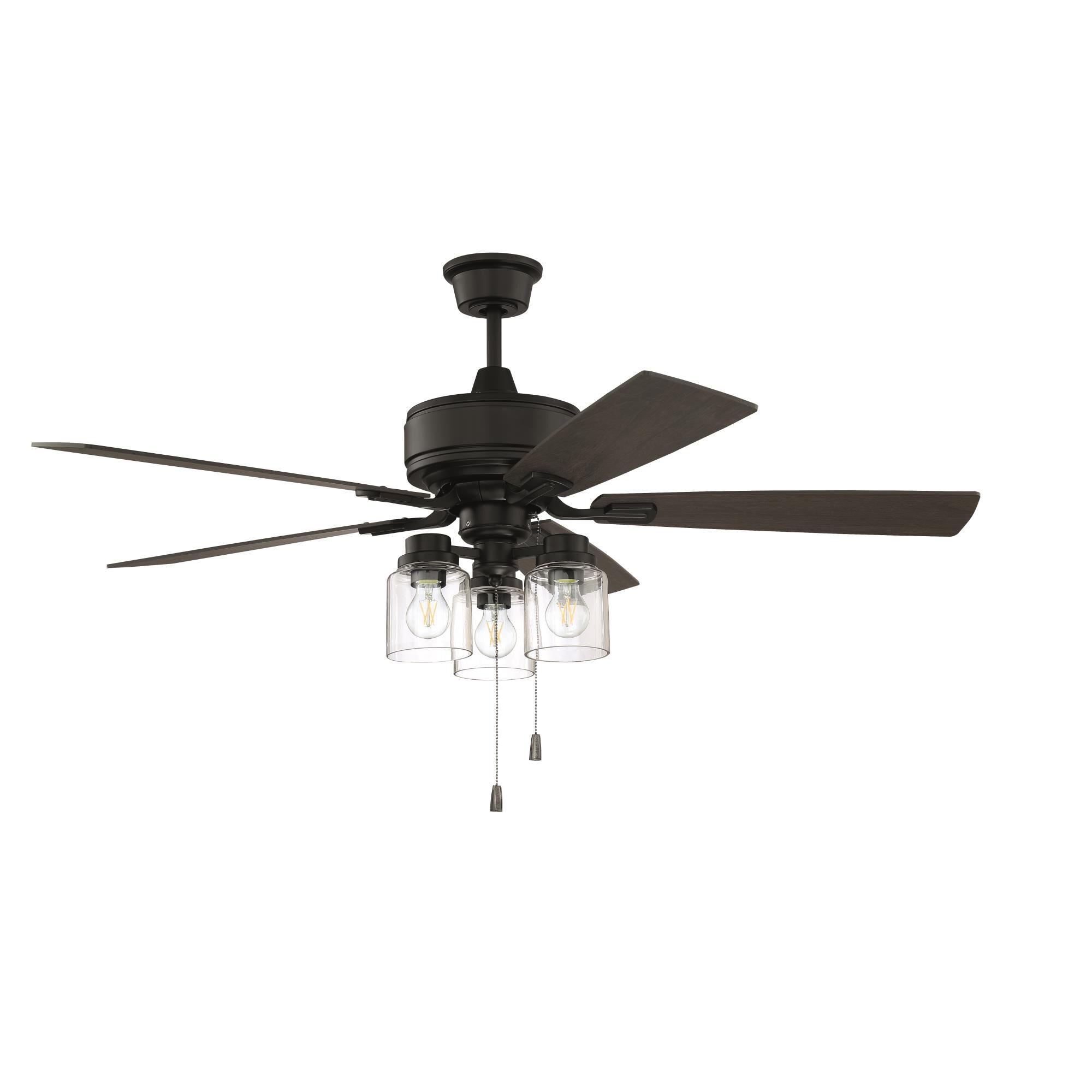 Photos - Fan Craftmade Kate 52 Inch Ceiling  with Light Kit Kate - KTE52FB5 - Transi