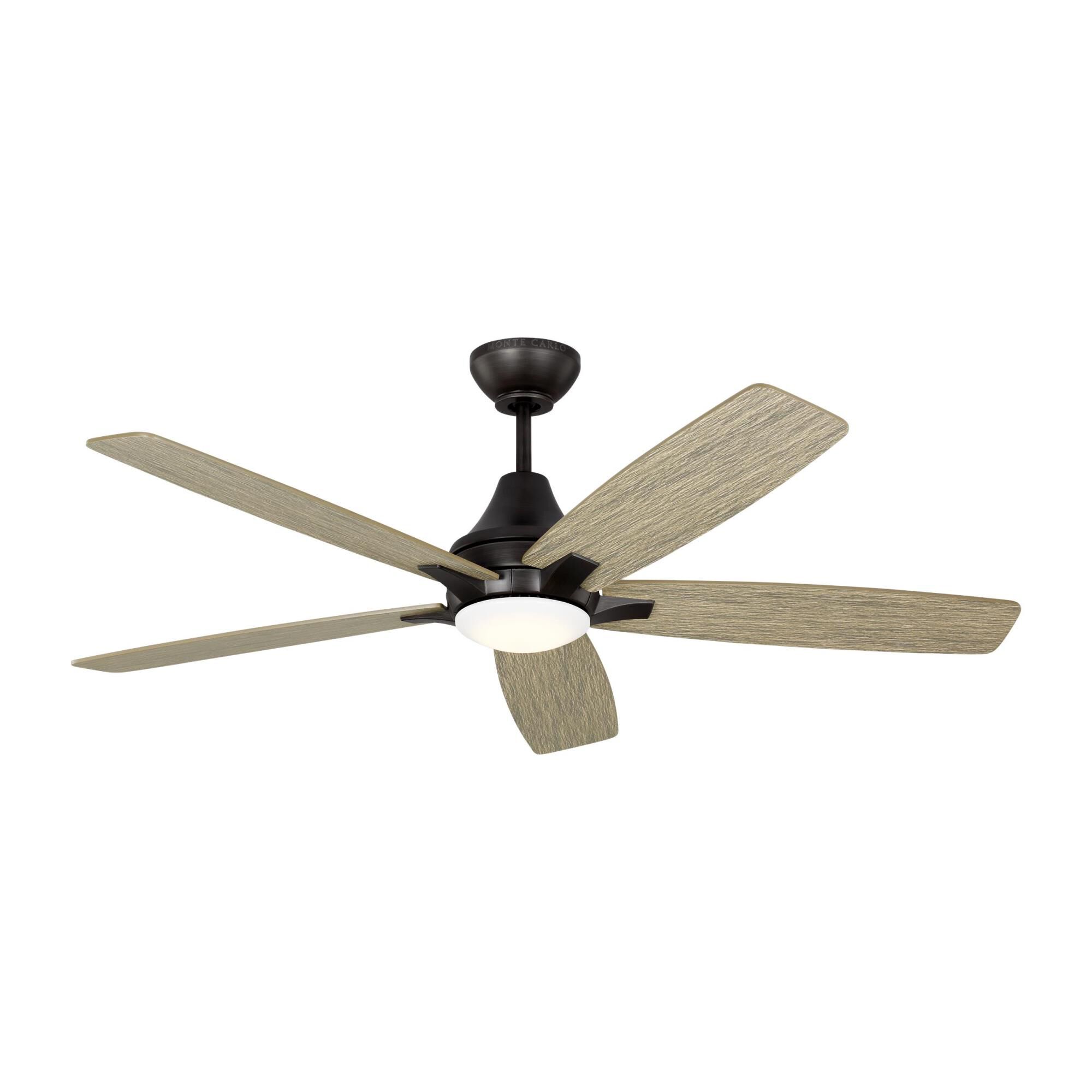 Photos - Fan Generation Lighting Lowden 52 Inch Ceiling  with Light Kit Lowden - 5LW