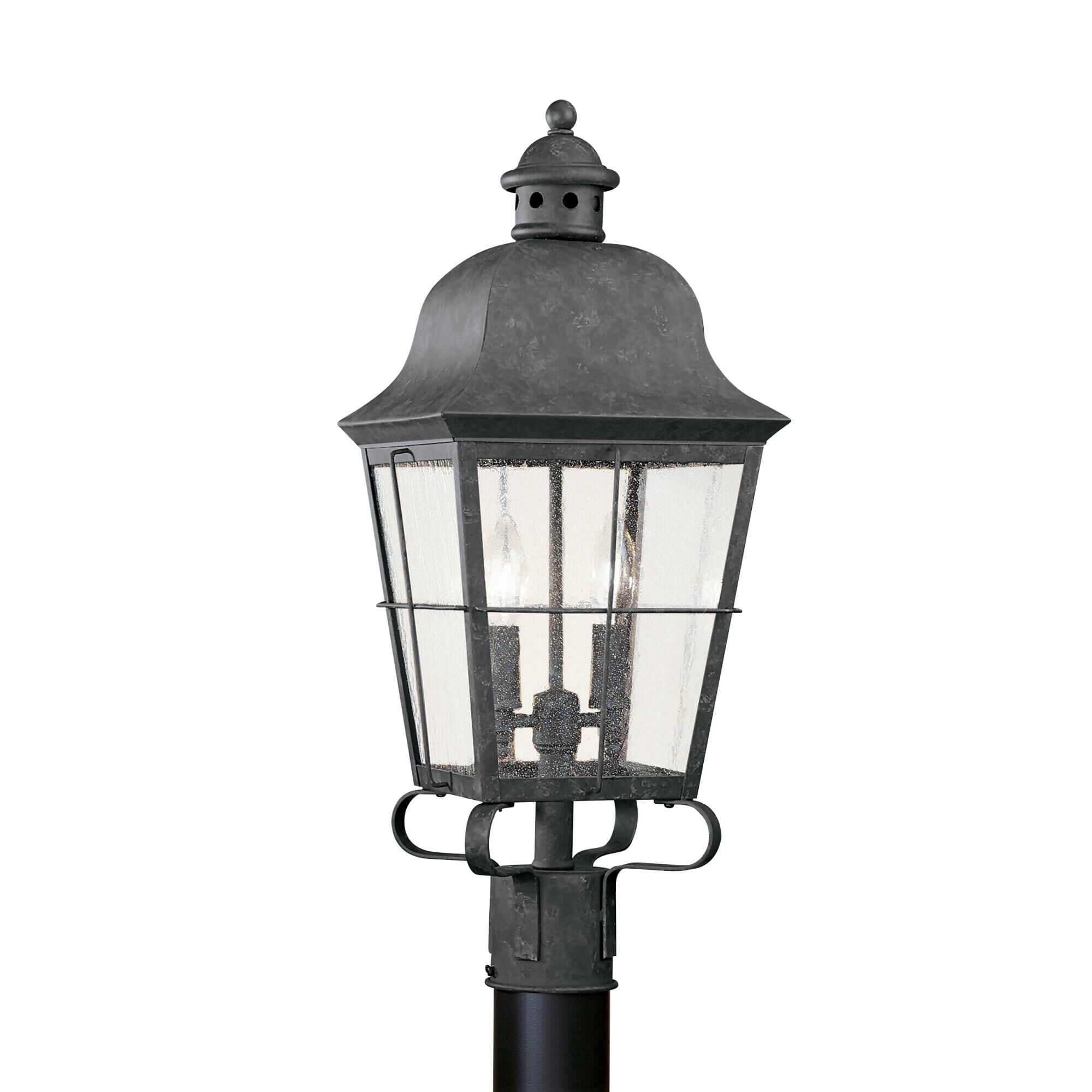 Photos - Floodlight / Street Light Generation Lighting Chatham 22 Inch Tall 2 Light Outdoor Post Lamp Chatham