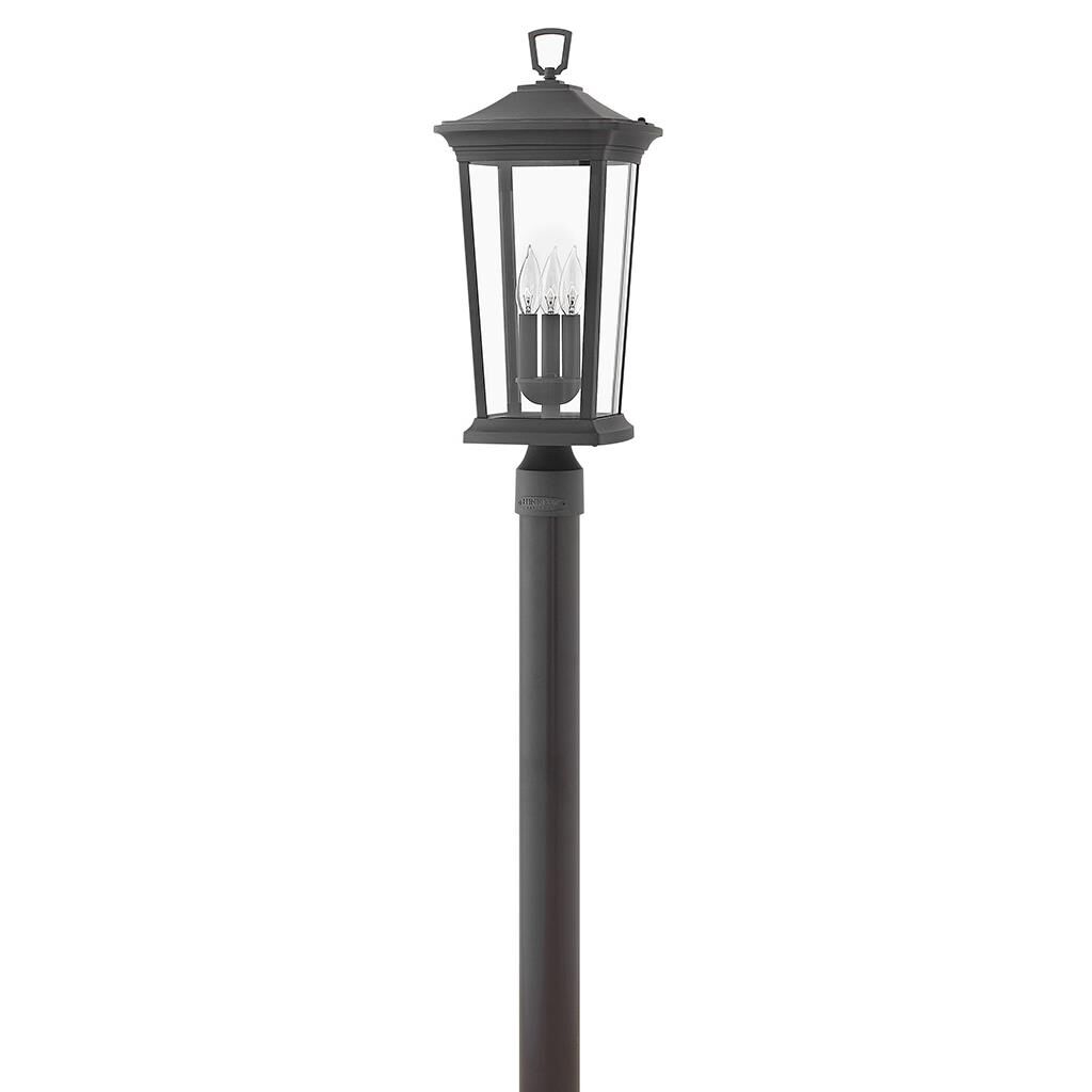 Photos - Floodlight / Street Light Hinkley Lighting Bromley 22 Inch Tall 3 Light Outdoor Post Lamp Bromley  