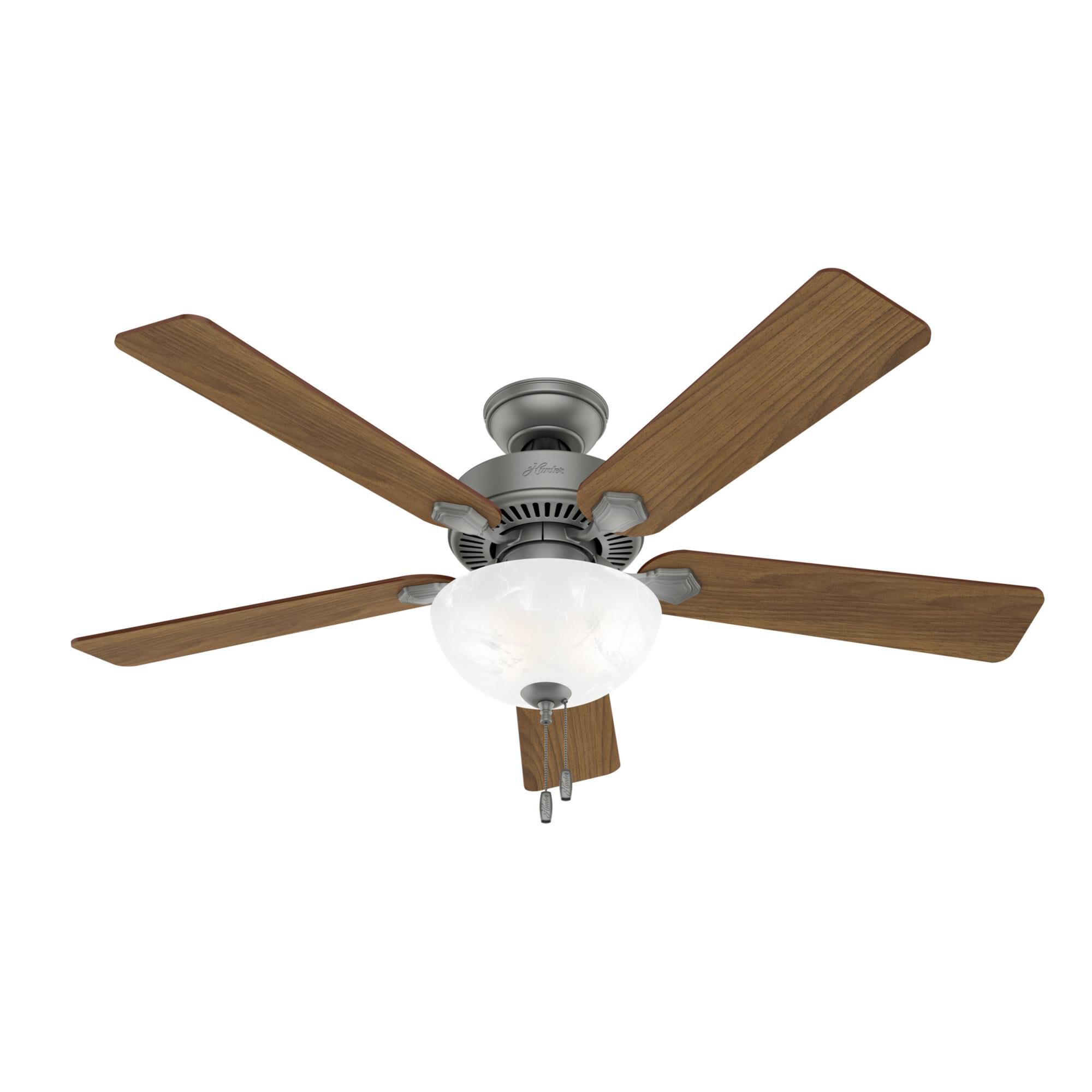 Photos - Fan Hunter  Swanson 52 Inch Ceiling  with Light Kit Swanson - 50909 - Tr 