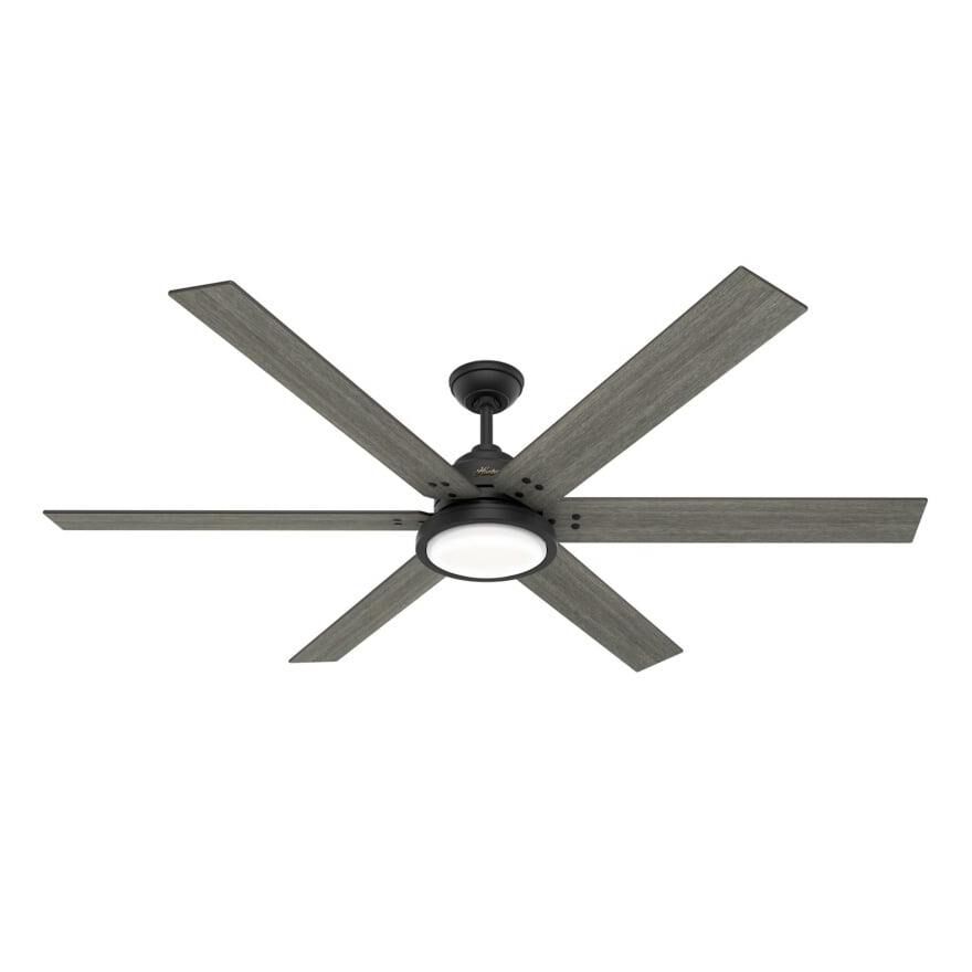 Photos - Fan Hunter  Warrant 70 Inch Ceiling  with Light Kit Warrant - 51473 - Mo 