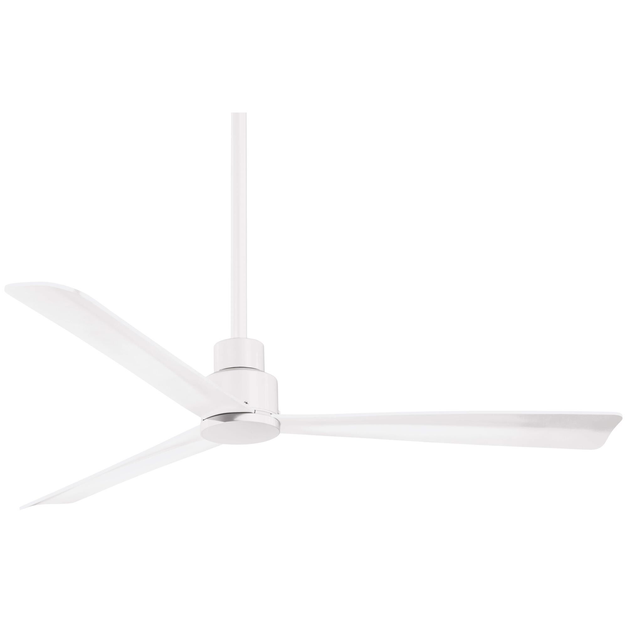 Photos - Fan Minka Aire Simple Outdoor Rated 52 Inch Ceiling  Simple - F787-WHF - Mo