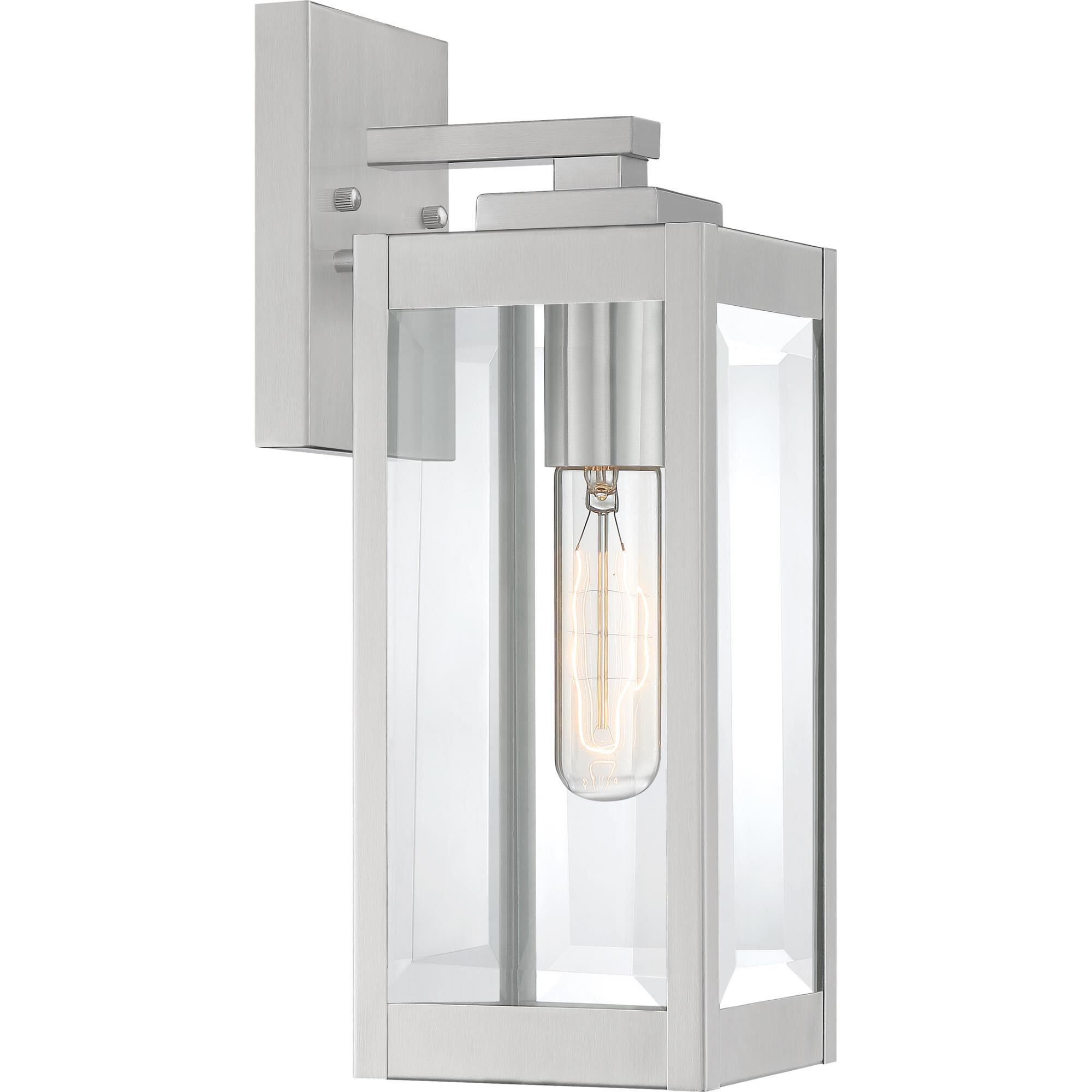 Photos - Chandelier / Lamp Quoizel Westover 14 Inch Tall Outdoor Wall Light Westover - WVR8405SS - Tr 