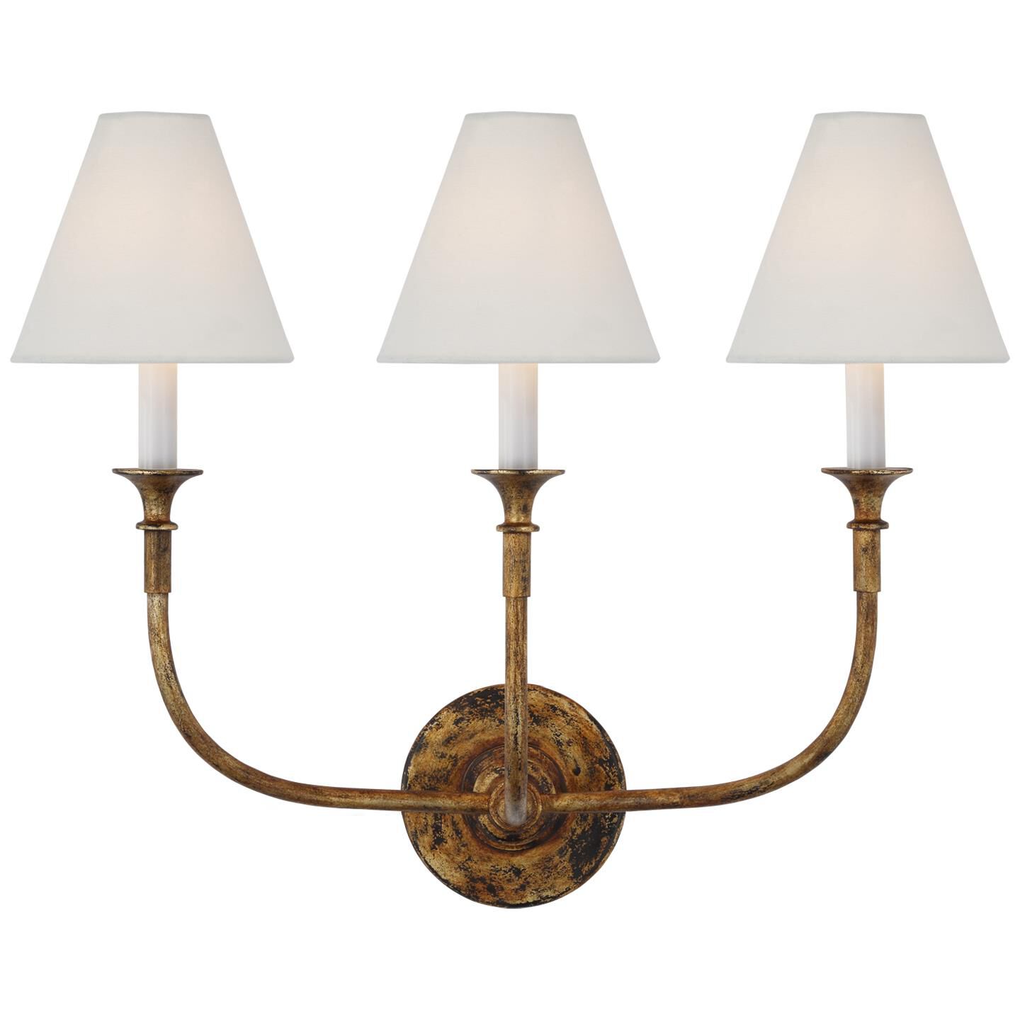 Visual Comfort Bryant 2 - Light Armed Sconce by Thomas O'Brien