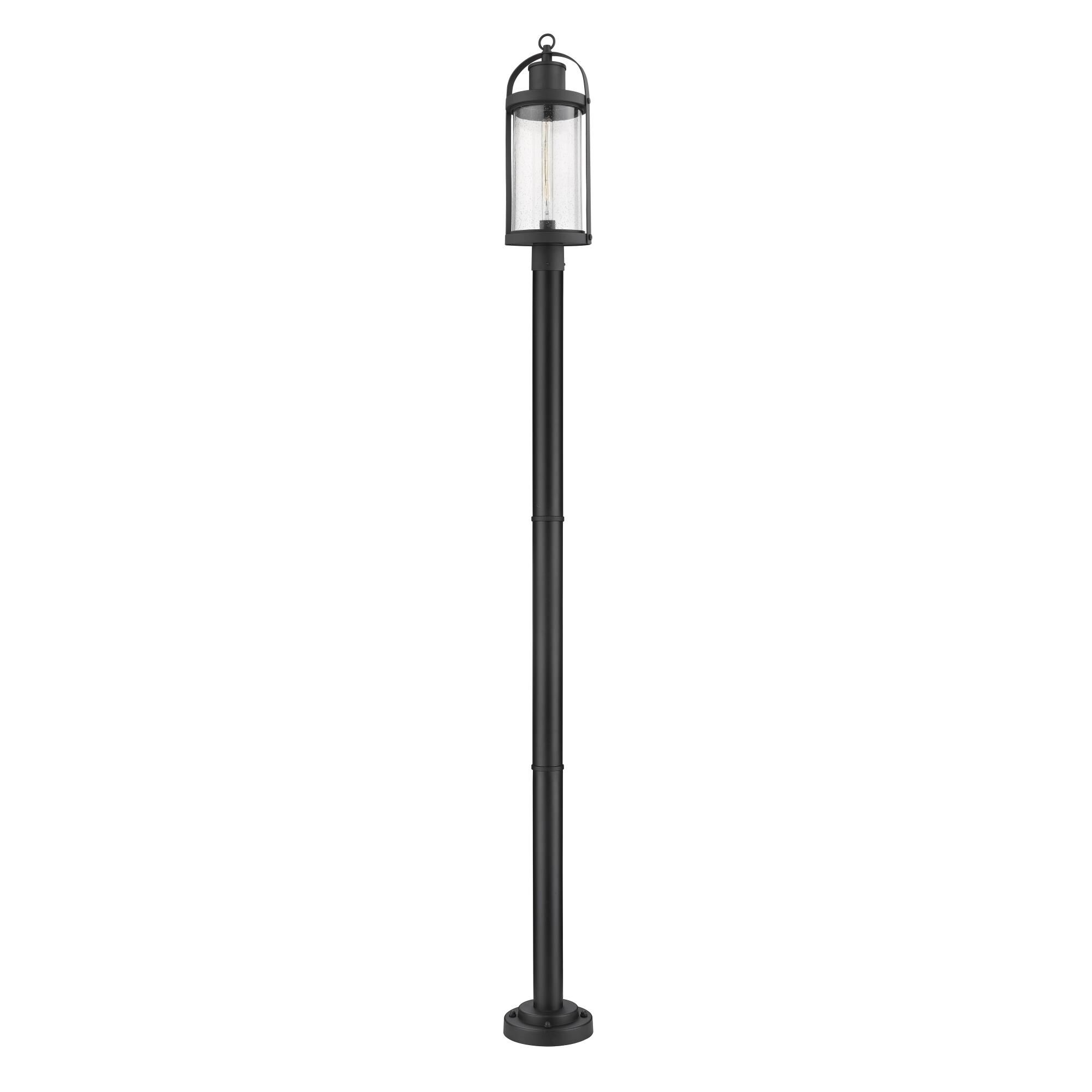 Photos - Floodlight / Street Light Z-Lite Roundhouse 98 Inch Tall Outdoor Post Lamp Roundhouse - 569PHB-567P