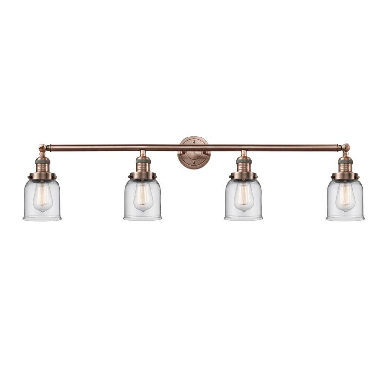 Bruno Marashlian Small Bell 42 Inch 4 Light LED Bath Vanity Light by Innovations Lighting