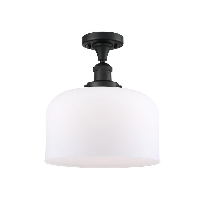 Bruno Marashlian Bell 12 Inch 1 Light Semi Flush Mount by Innovations Lighting