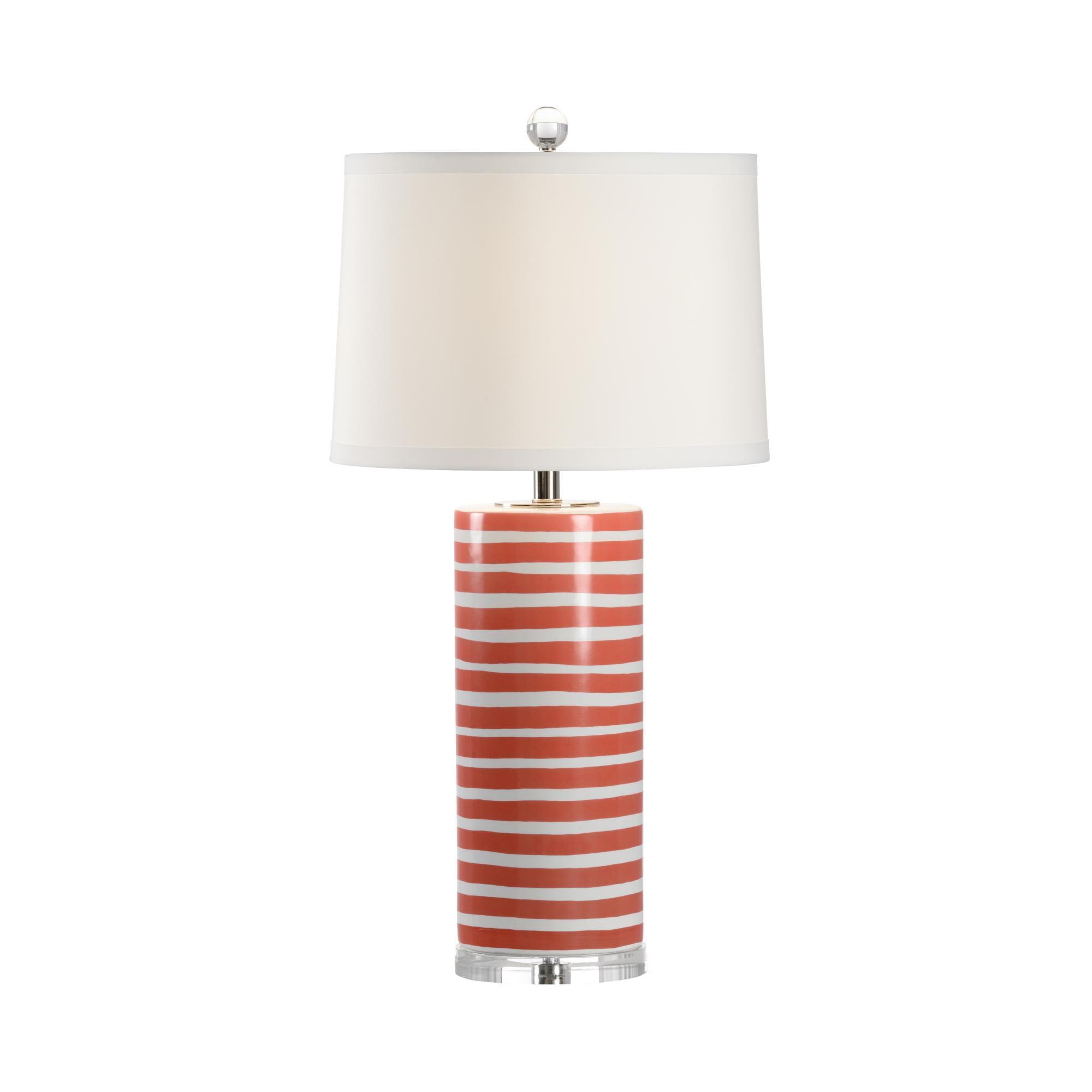 Chelsea House(General) Orange Banded 31 Inch Table Lamp by Chelsea House