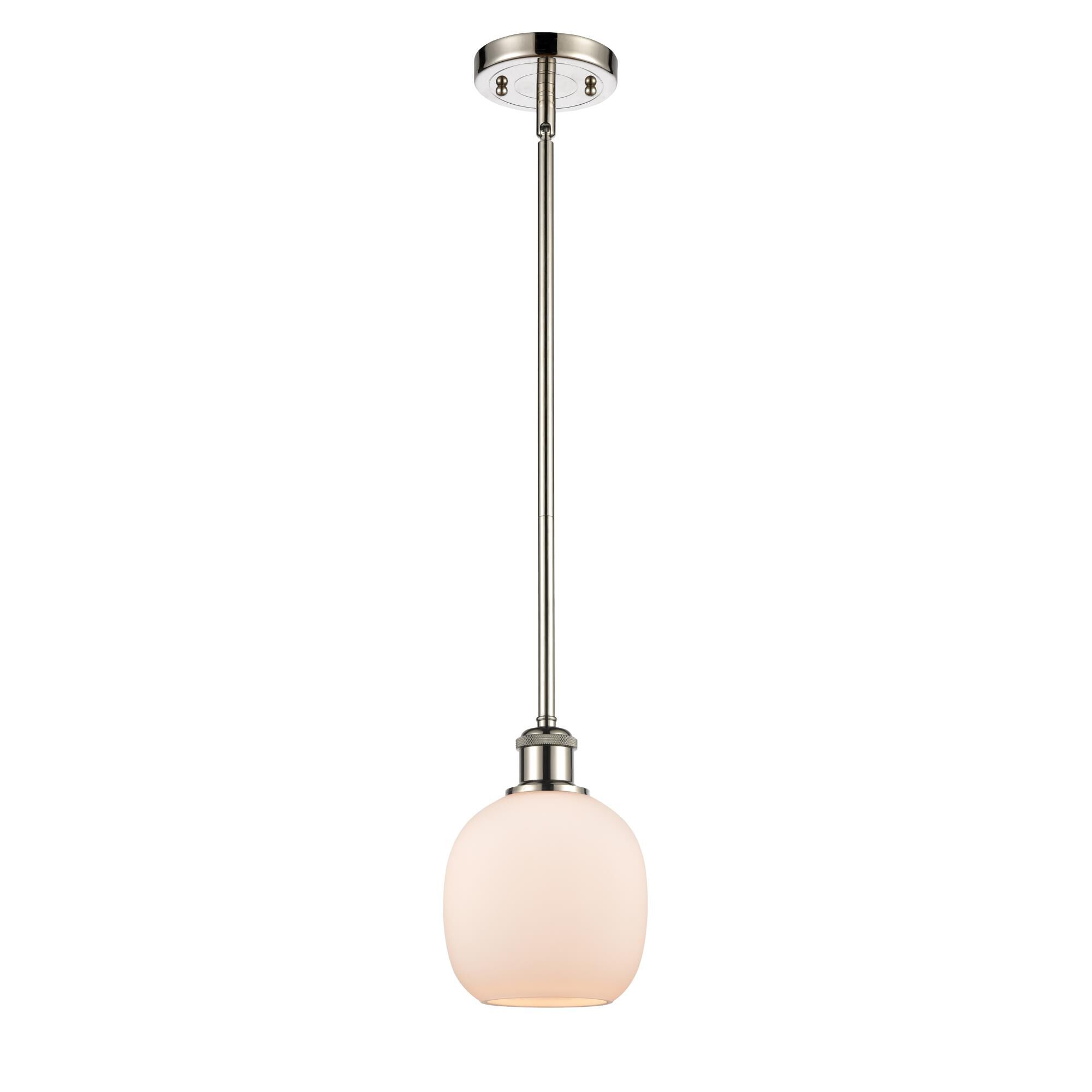 Shown in Polished Nickel finish and Sphere glass and Glass shade