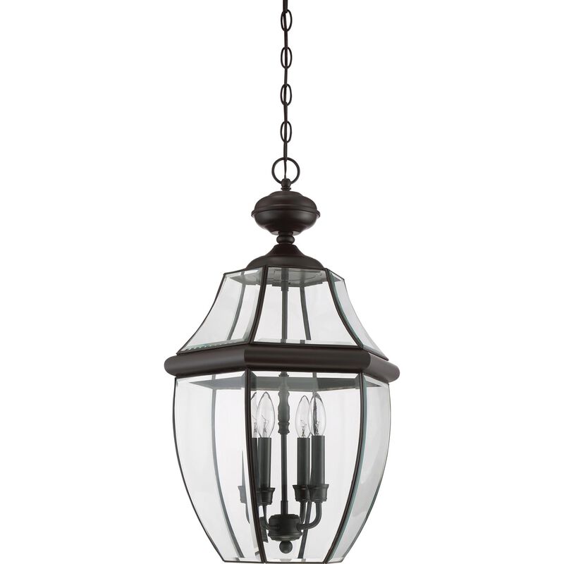 Newbury 26 Inch Tall 4 Light Outdoor Hanging Lantern by Quoizel