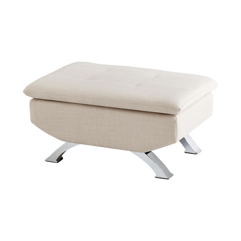 Fellini Ottoman by Cyan Designs