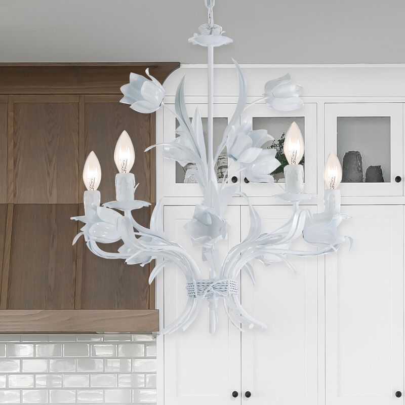 Southport 20 Inch 5 Light Mini Chandelier by Crystorama