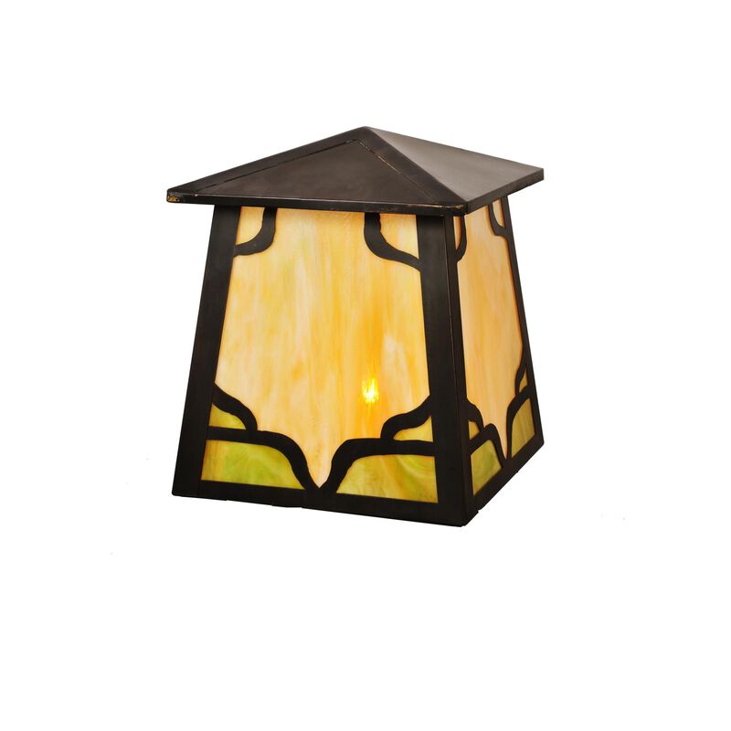 Kirkpatrick 22 Inch Tall 1 Light Outdoor Pier Lamp by Meyda Lighting