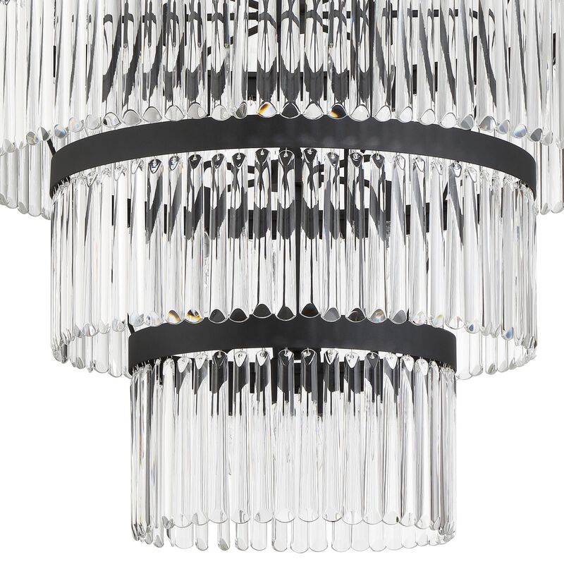 Emory 40 Inch 22 Light Chandelier by Crystorama