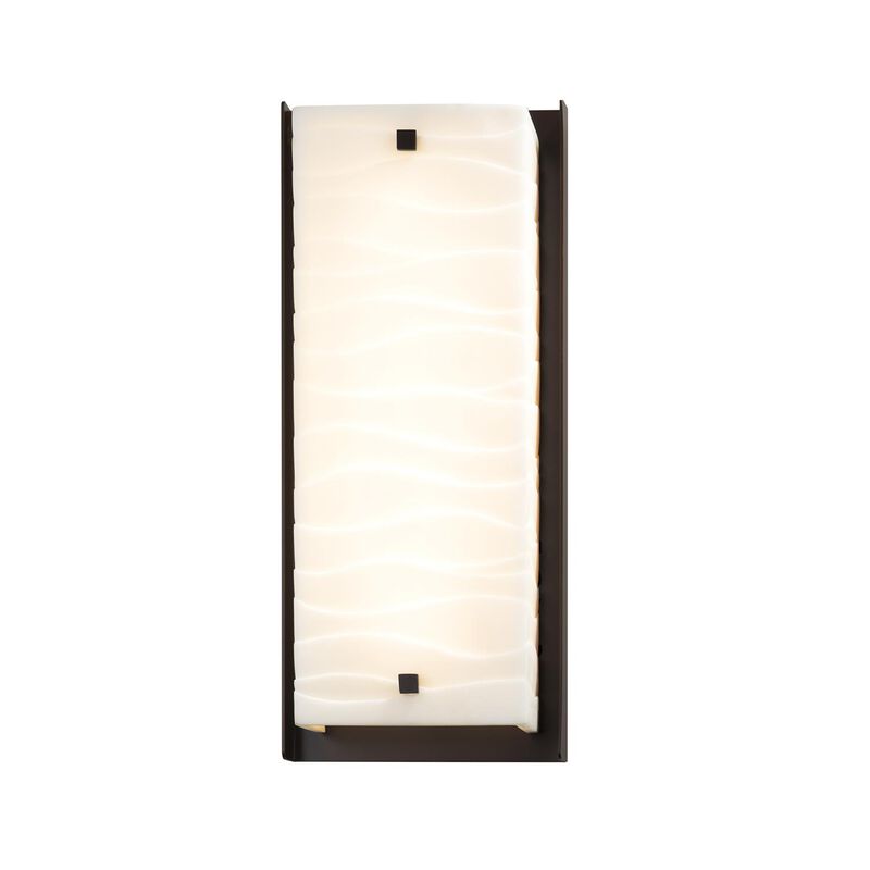 Porcelina 24 Inch Tall 2 Light LED Outdoor Wall Light by Justice Design Group