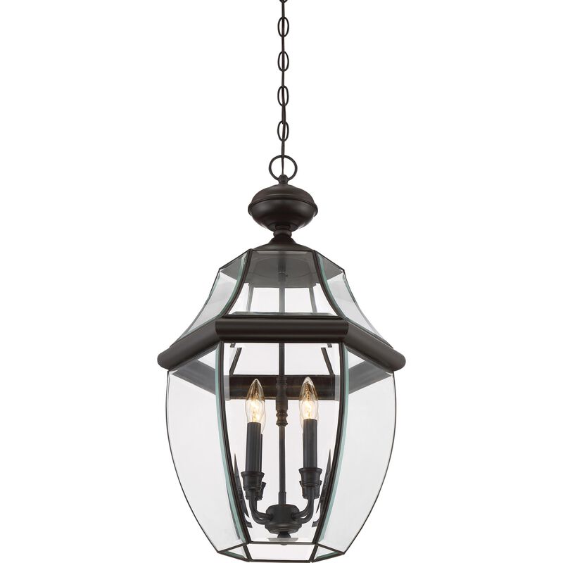 Newbury 26 Inch Tall 4 Light Outdoor Hanging Lantern by Quoizel