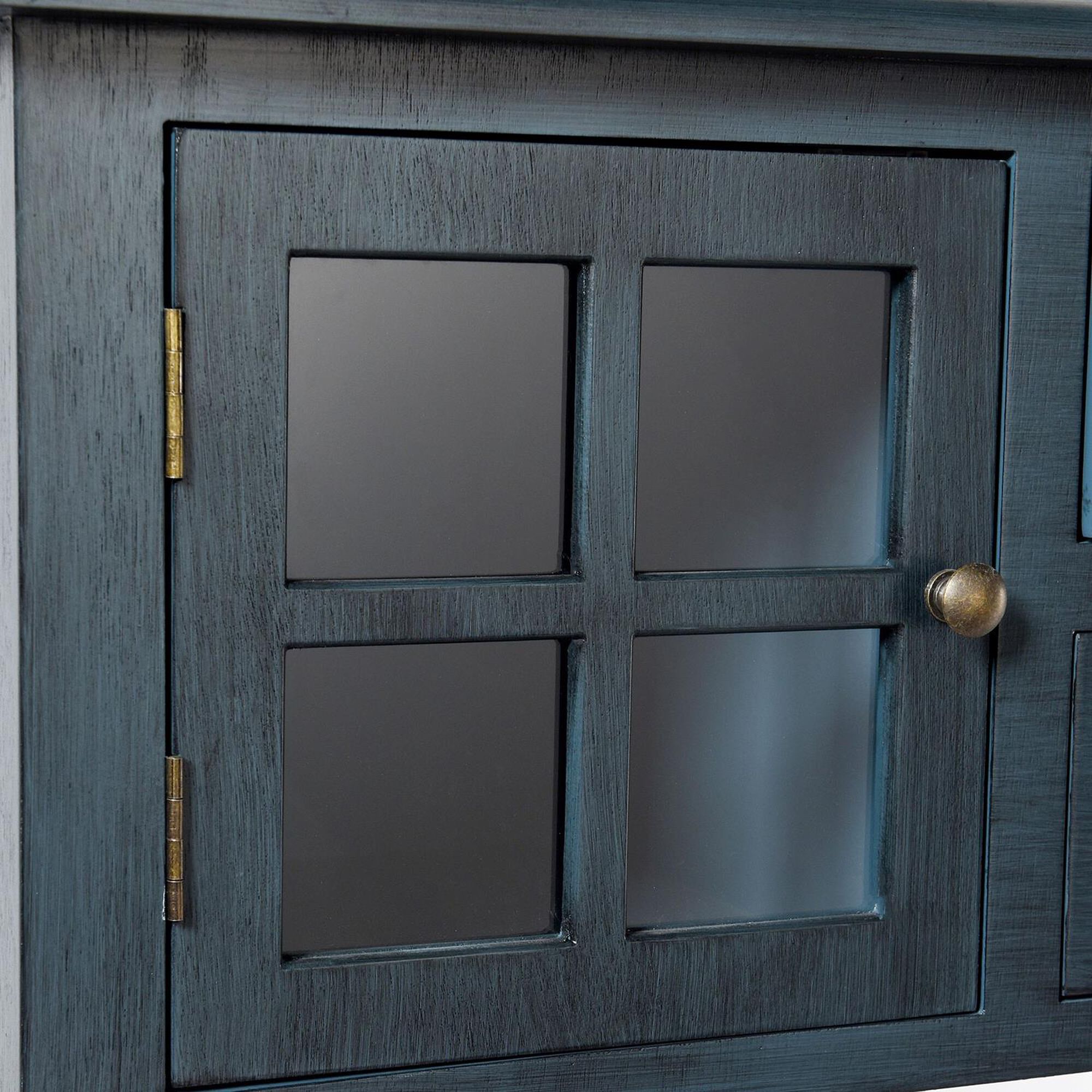 Shown in Weathered Antique Navy Blue finish