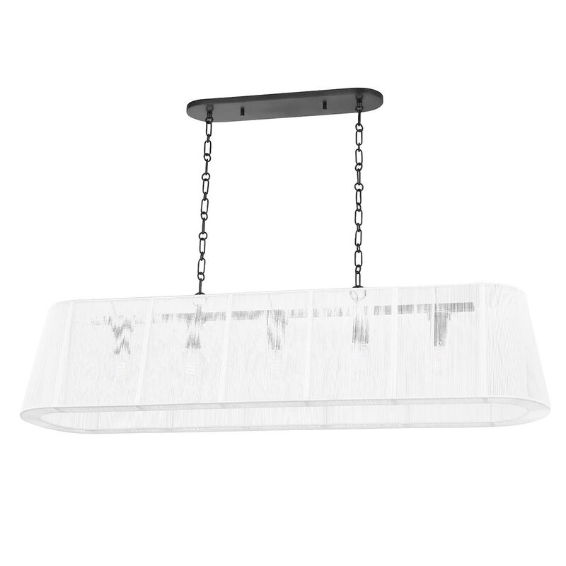 Verona Beach 50.5 Inch Linear Suspension Light by Hudson Valley Lighting