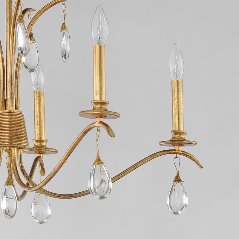 Eden 32 Inch 5 Light Chandelier by Maxim Lighting