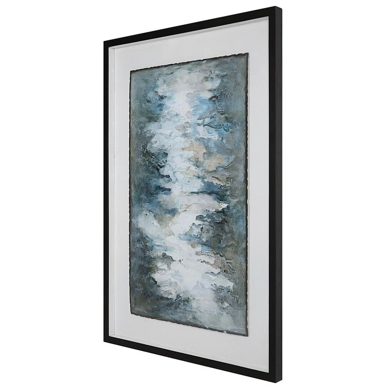 Uttermost Lakeside Grande Framed Abstract Print Print by Uttermost